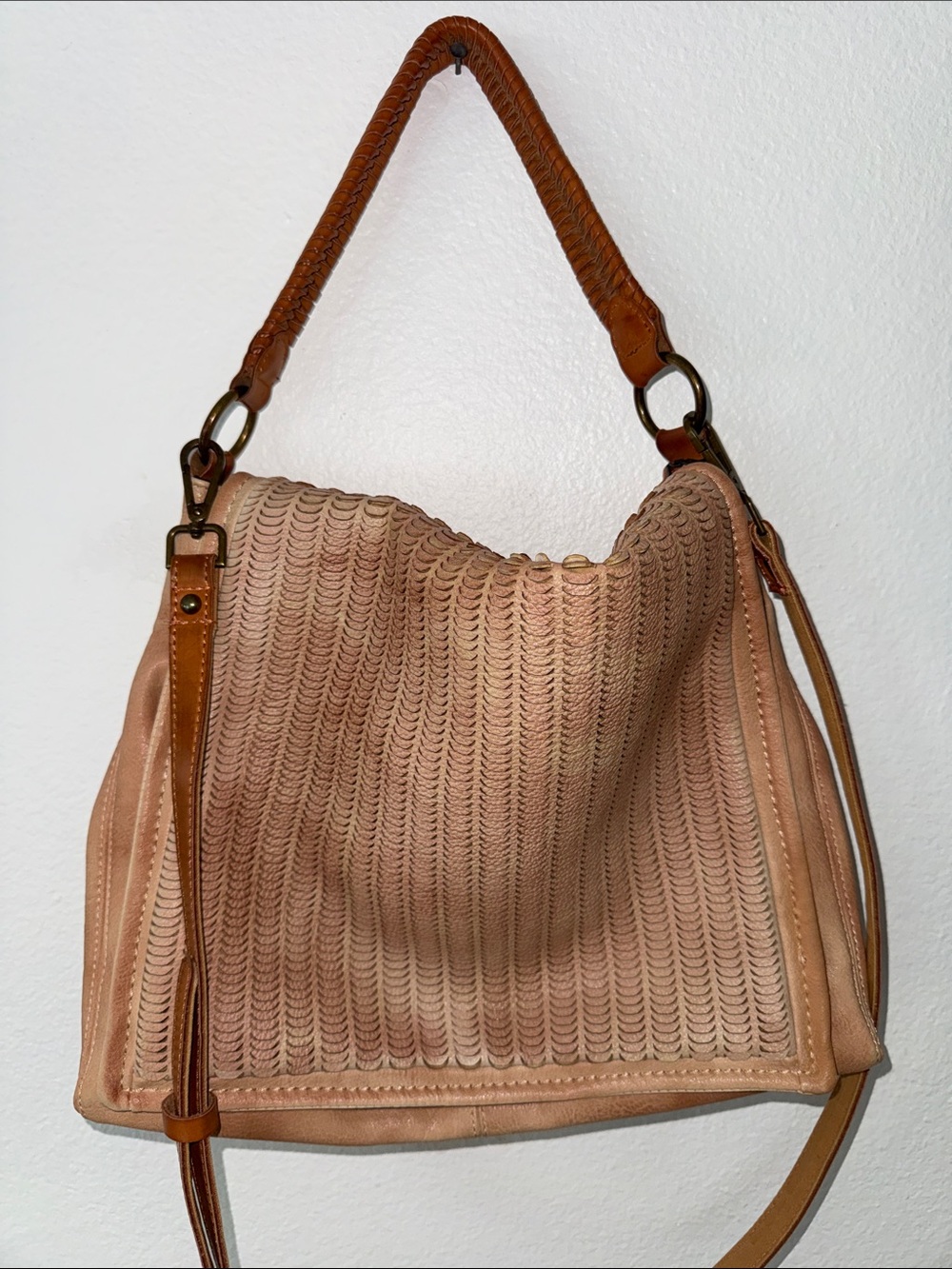 FREE PEOPLE VEGAN LEATHER PURSE